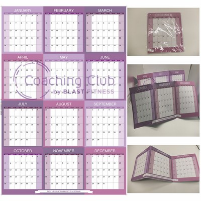 Non-laminated Foldable Wall Calendar Paper (24"x 35.5")
